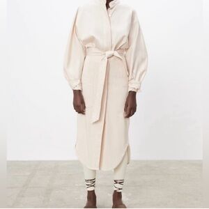 Zara Cream Midi Dress